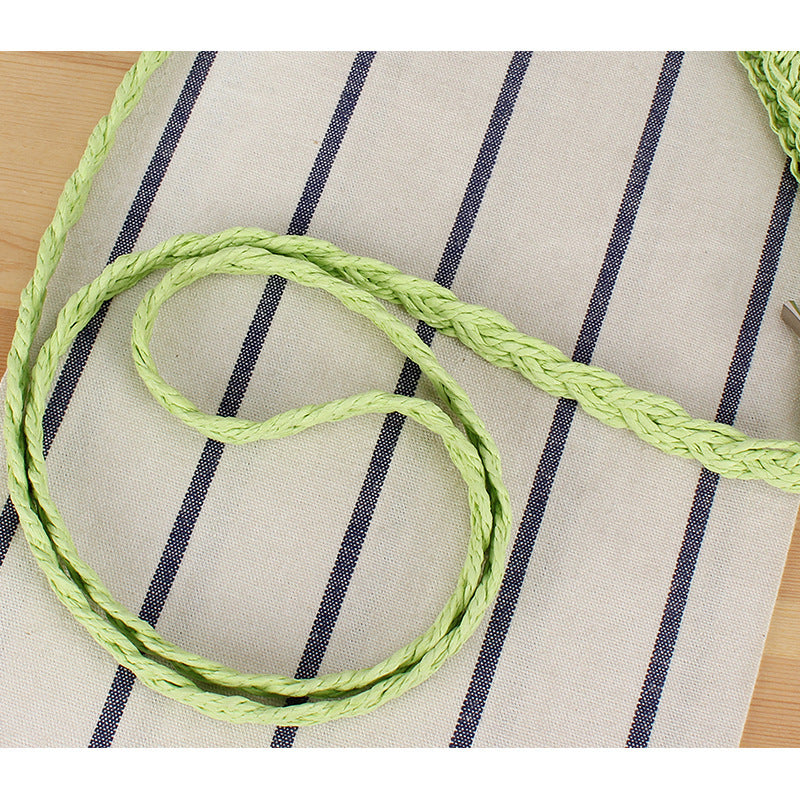 Shoulder bag made of natural woven material with stylish design Bowlift