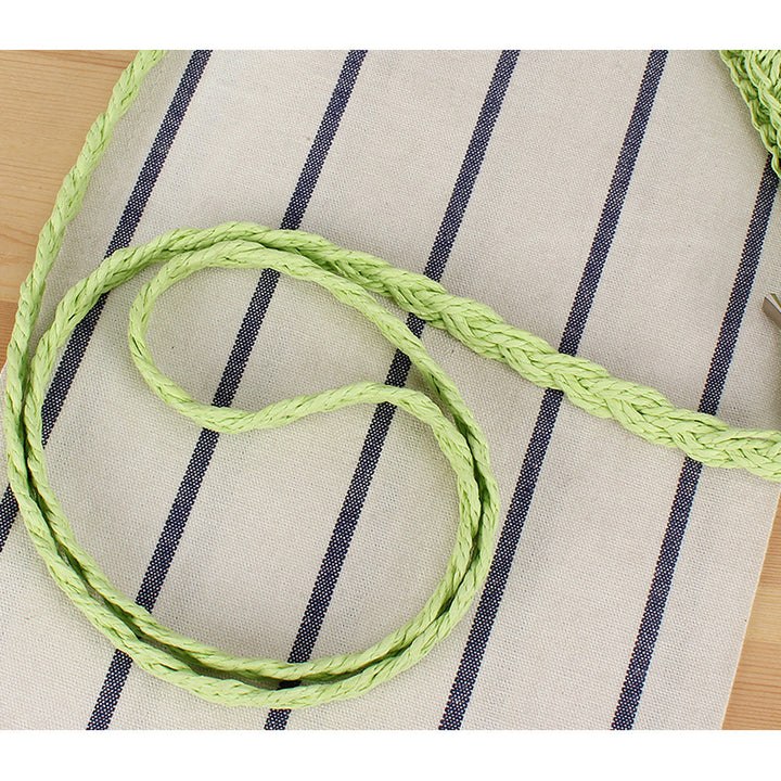 Shoulder bag made of natural woven material with stylish design Bowlift