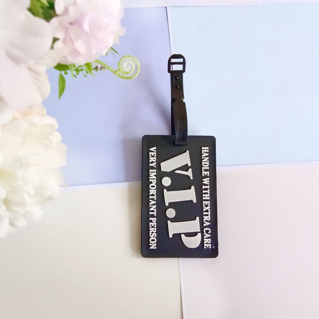 Unisex Luggage Tag with Airplane Design Bowlift
