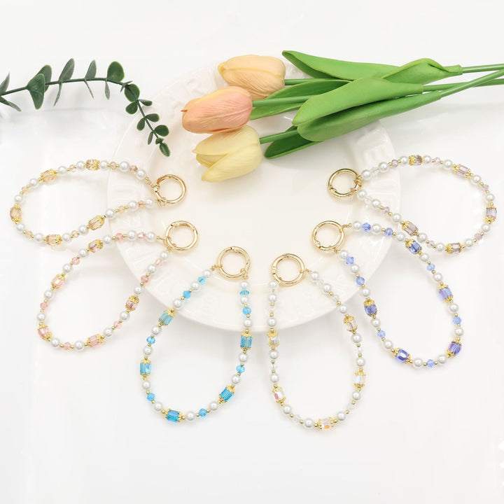 Elegant Beaded Phone Chain Bowlift
