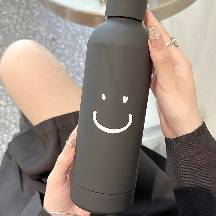 Women's insulated bottle with innovative smiley design Bowlift