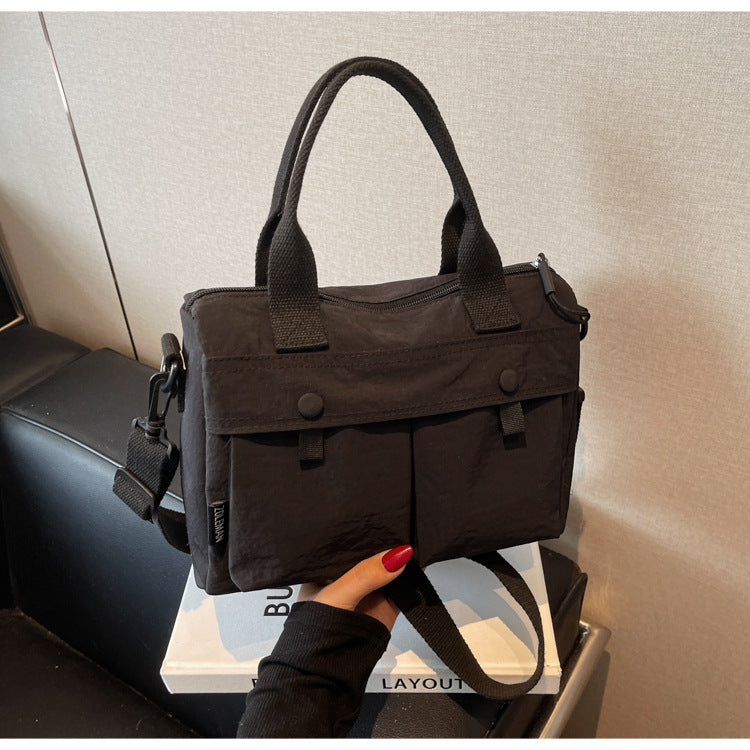 Multifunctional Tote Bag With Several Compartments Bowlift