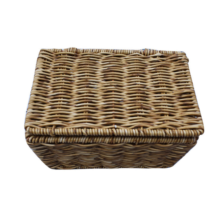 Natural Woven Storage Basket Bowlift