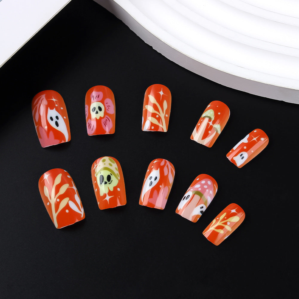 Creative Halloween-Themed Nail Art Bowlift
