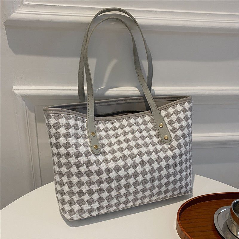 Decorative Woven Tote Bag Bowlift
