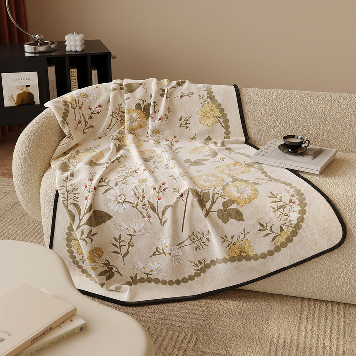 Cozy Textured Fleece Blanket