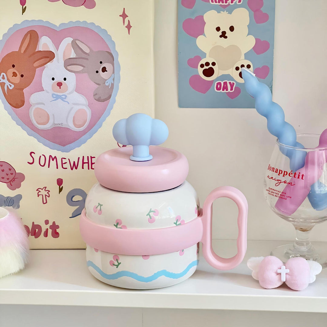 Unisex Charming and Playful Coffee Pot Bowlift