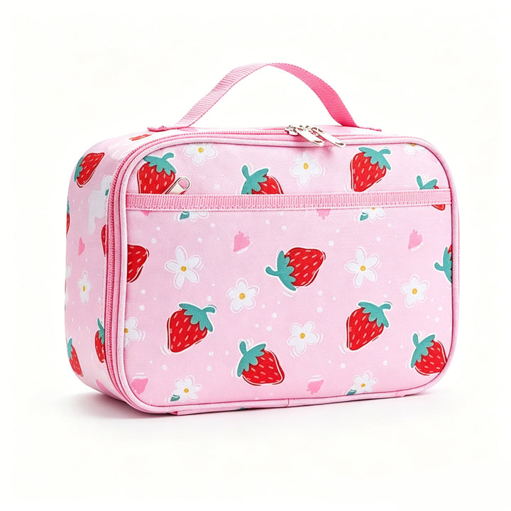 Insulated children's dinosaur lunch case with thermal lining and carry handle Bowlift