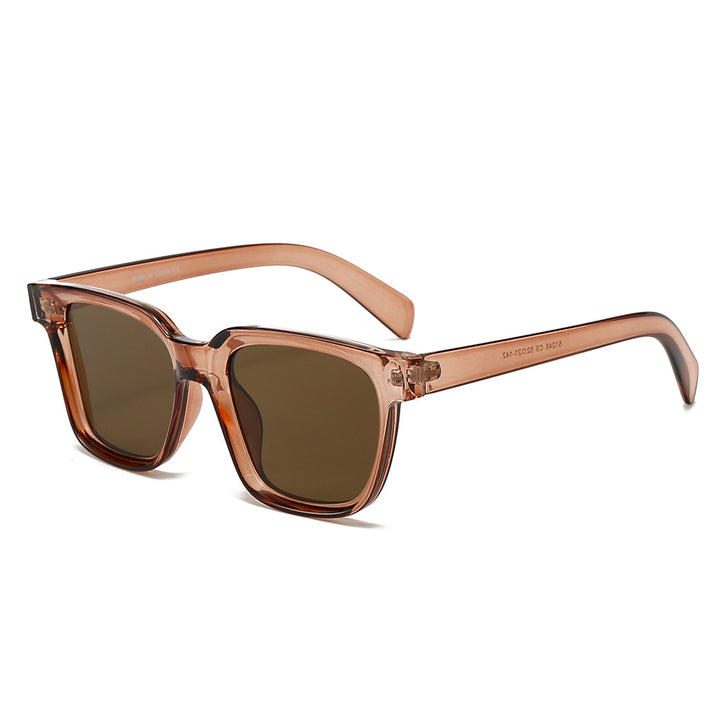 Women's elegant square sunglasses with UV protection and sturdy frame Bowlift