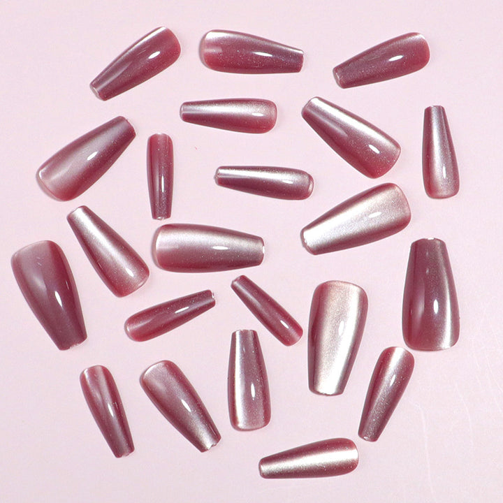 Premium Glossy Press-On Nail Tips Set Bowlift