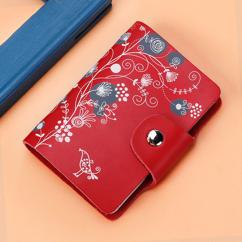 Floral Design Wallet Bowlift