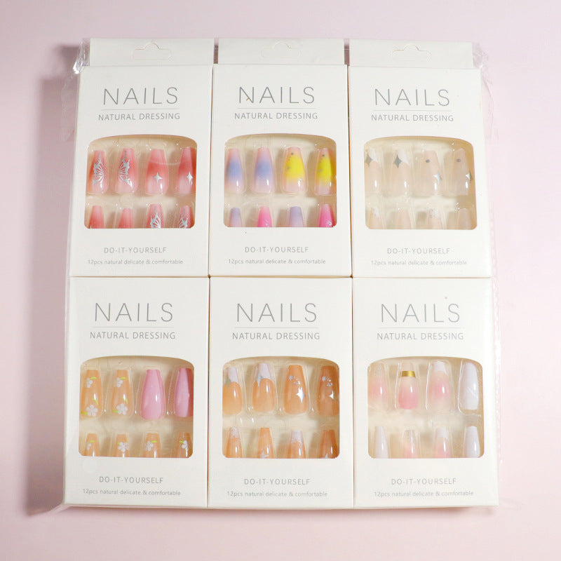 DIY Natural Dressing Press-On Nails Bowlift