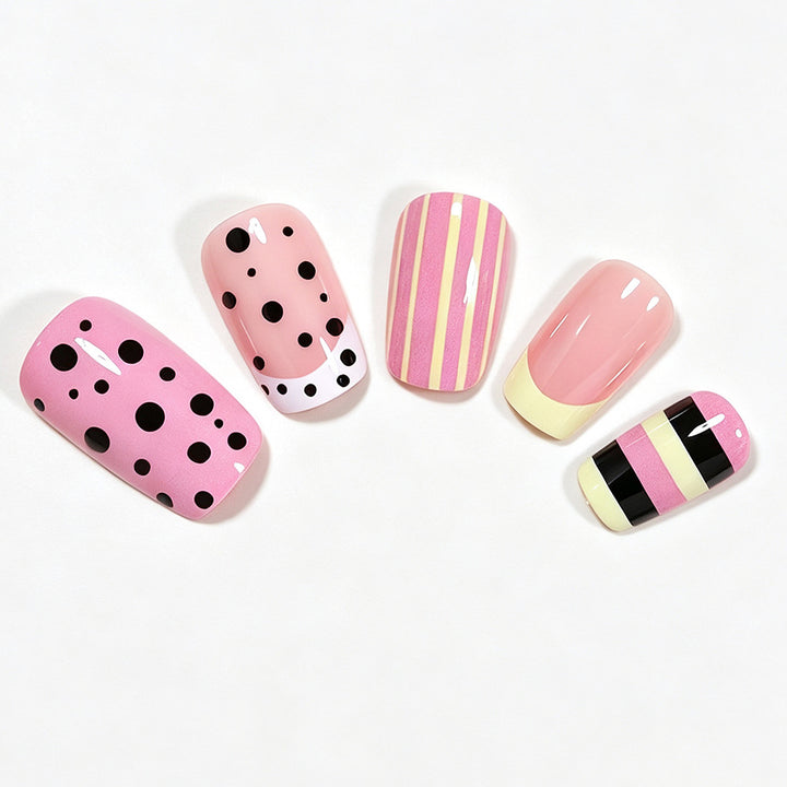 Artistic Geometric Nail Art Tips Bowlift
