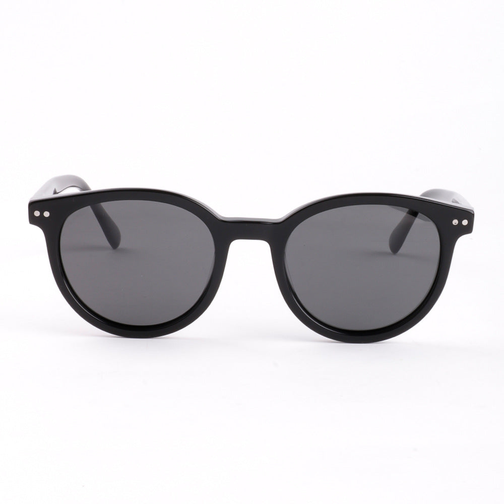 Women's fashionable sunglasses with an elegant, transparent frame and high-grade UV protection Bowlift