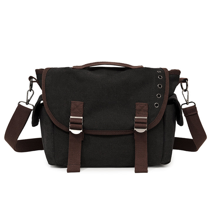 Canvas Crossbody Satchel Bag Bowlift
