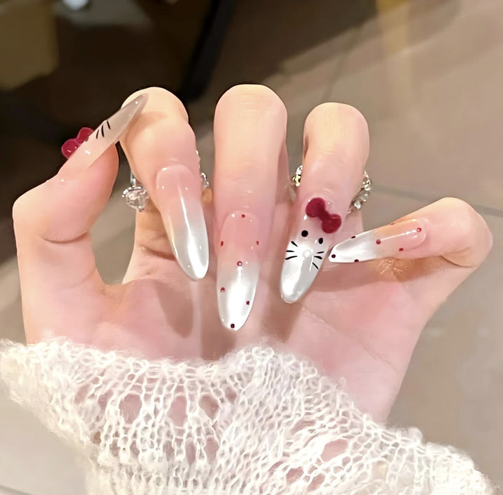 Artistic Ombre Nail Design Bowlift