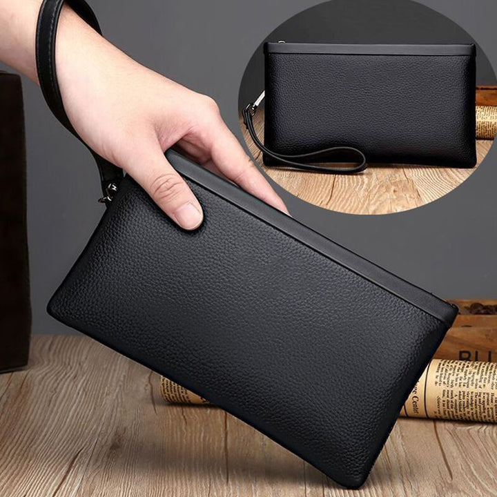 Chic Textured Zip Pouch Bowlift