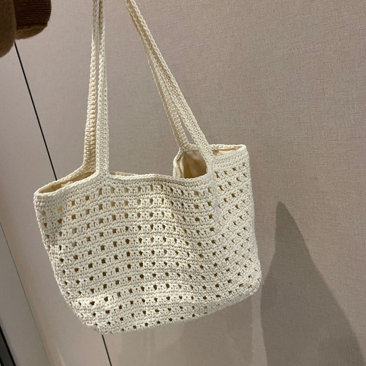 Crocheted Beach Bag Bowlift