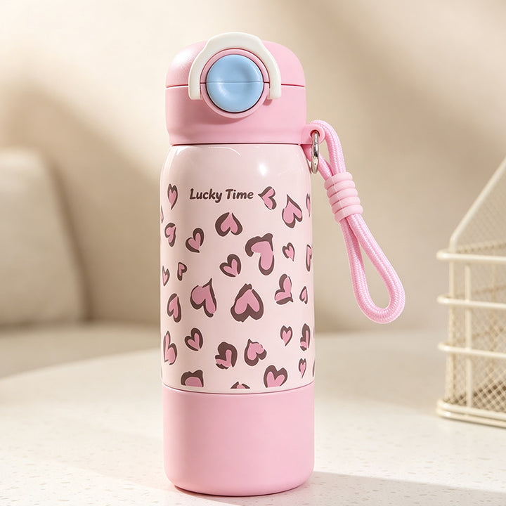 Insulated drinking bottle with practical carry handle Bowlift