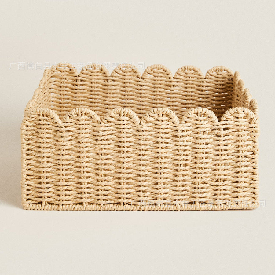 Basket with wave edge Bowlift
