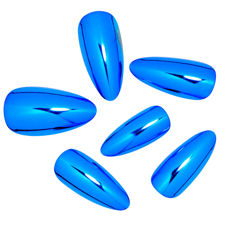 Glossy Stiletto Press-On Nails Bowlift