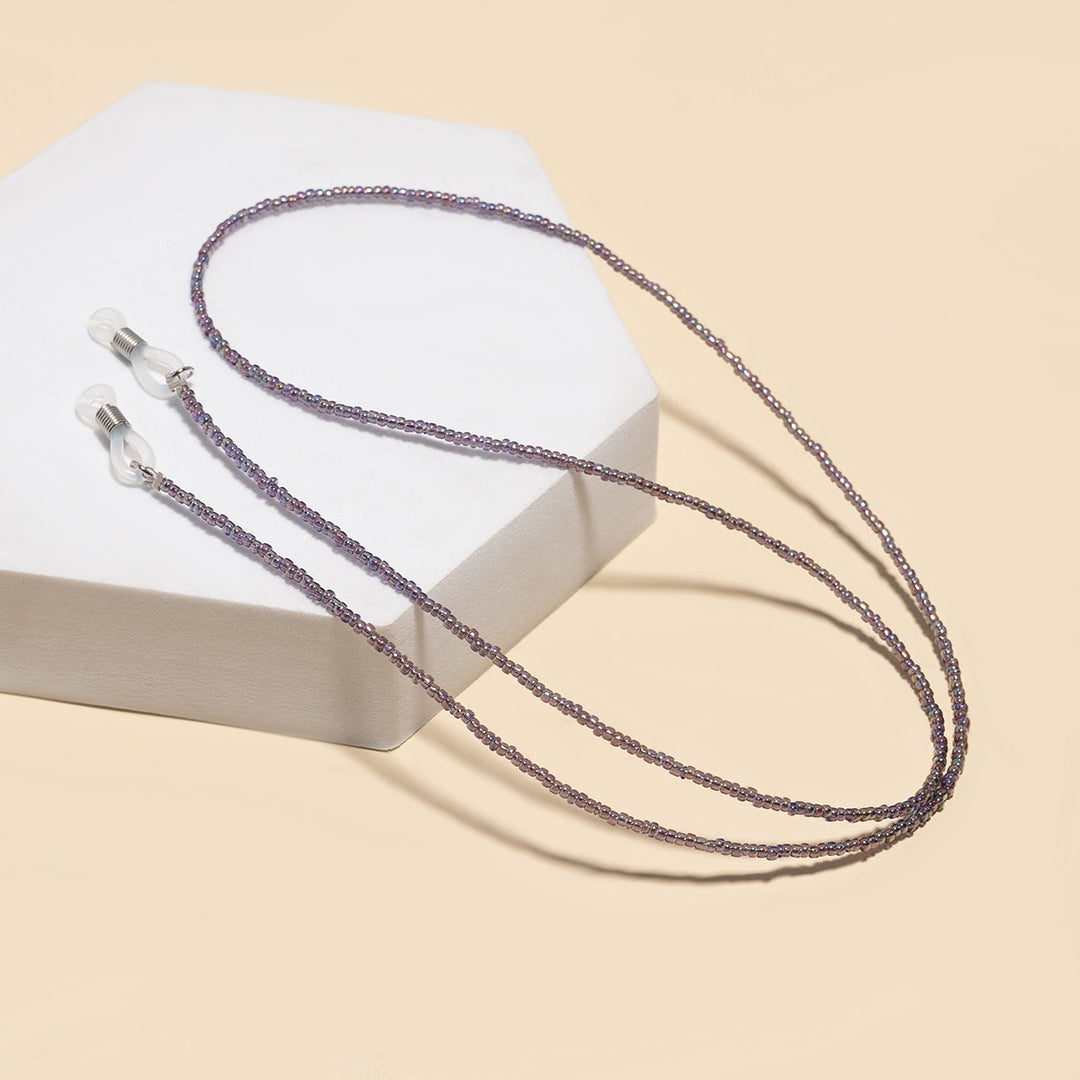 Artistic Beaded Eyewear Chain Bowlift