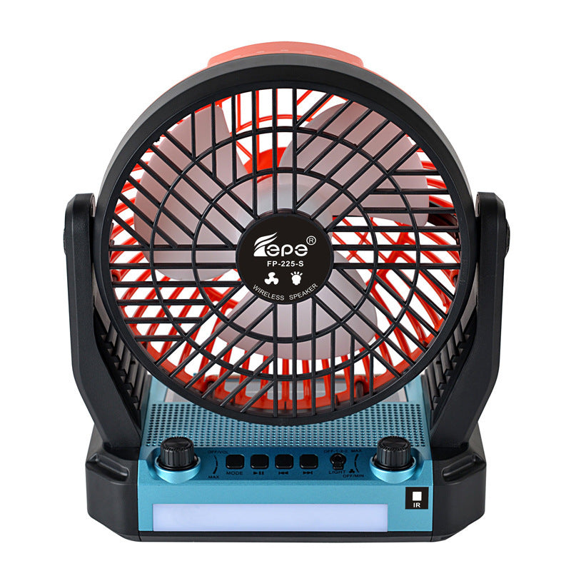 Portable Cooling Fan with Bluetooth Speaker Bowlift