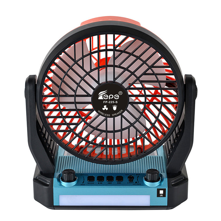 Portable Cooling Fan with Bluetooth Speaker Bowlift