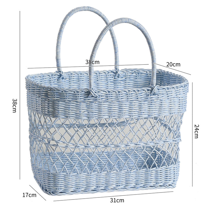 Woven Storage Basket Bowlift