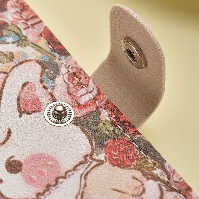 Floral Themed Cartoon Mini Wallet Bowlift