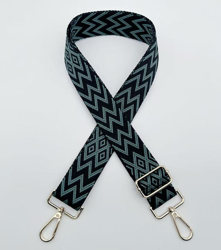 Adjustable Patterned Bag Strap Bowlift