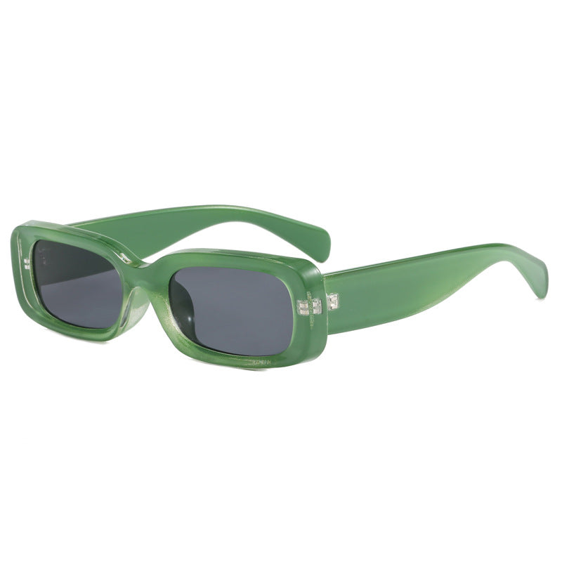 Women's stylish designer sunglasses with fashionable, rectangular frame Bowlift
