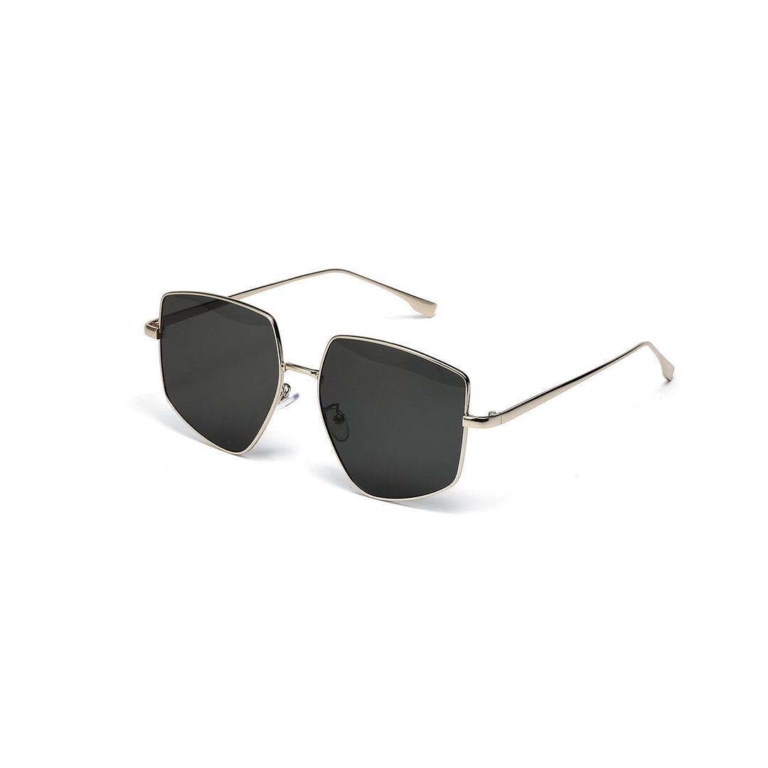 Women's square sunglasses with elegant metal frame Bowlift