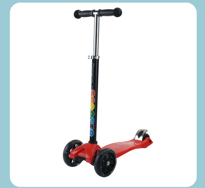 Lean-to-Steer Glider Scooter Bowlift