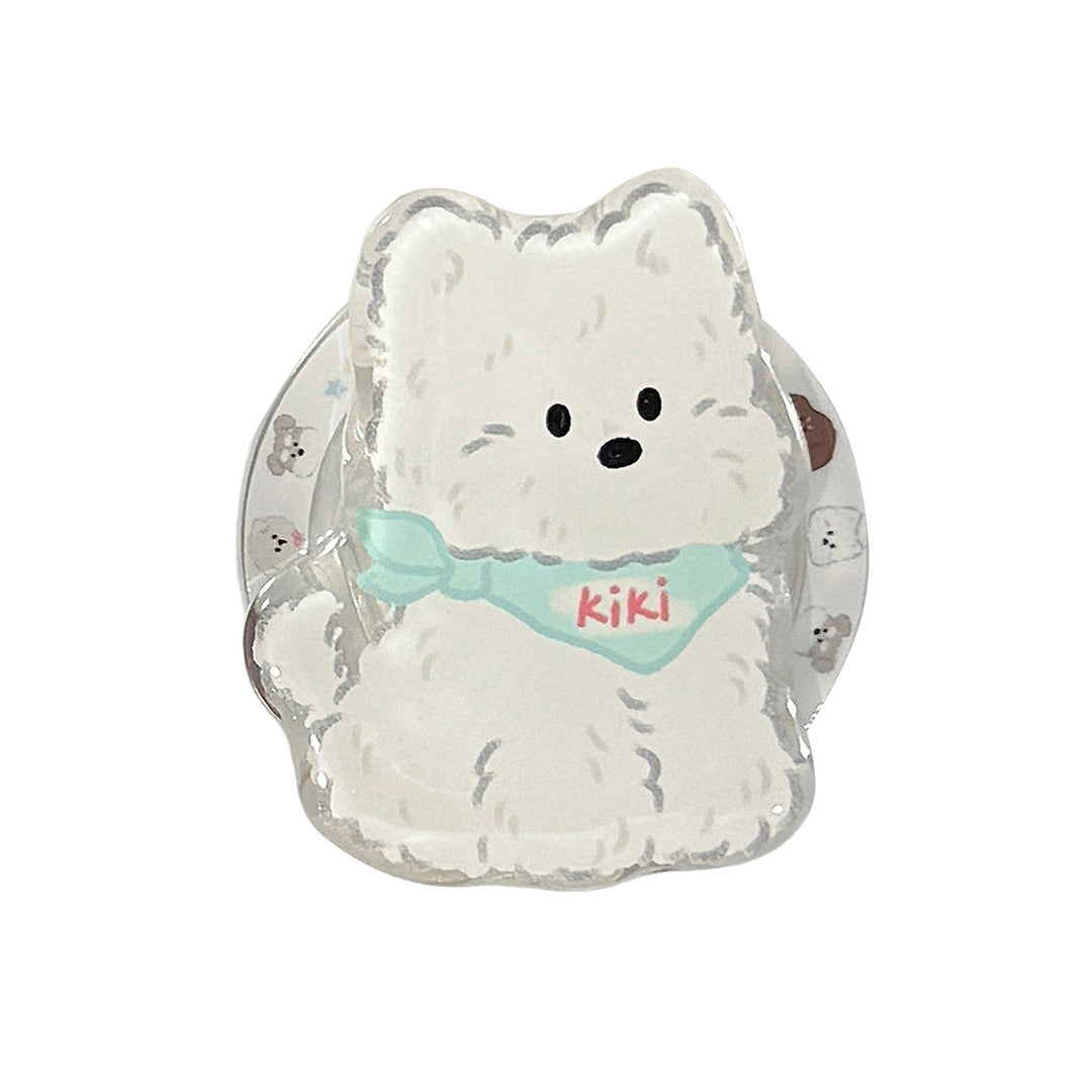 Magnetic smartphone holder in cute dog design Bowlift