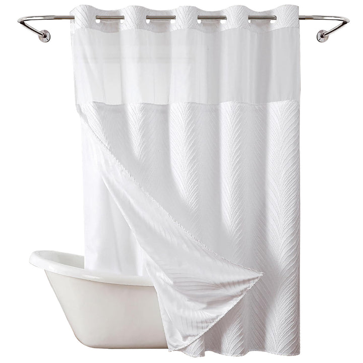 Home Decor Shower Curtain Bowlift