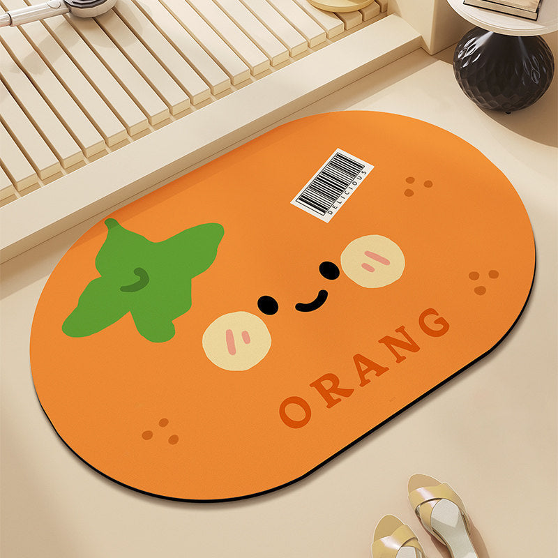 Playful Cloud-Shaped Bath Mat Bowlift