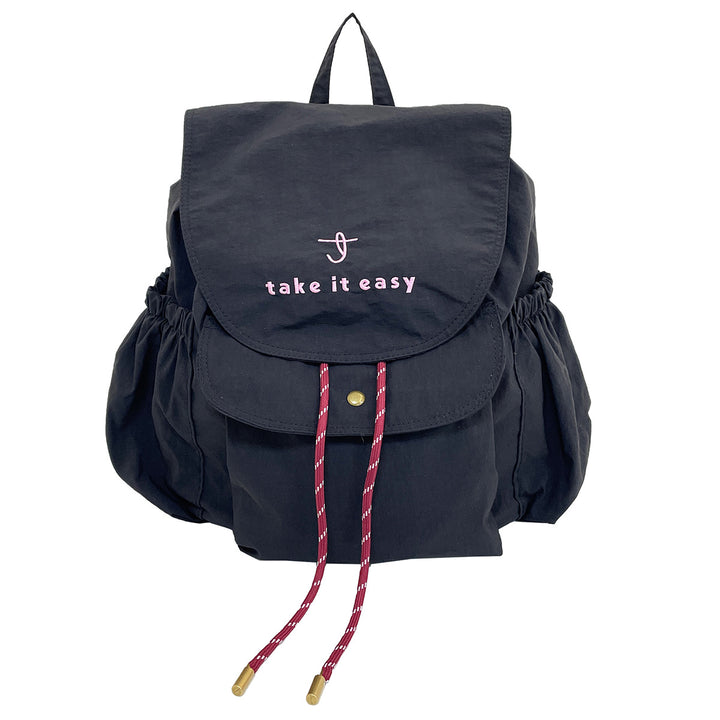Relaxed Fit Drawstring Backpack