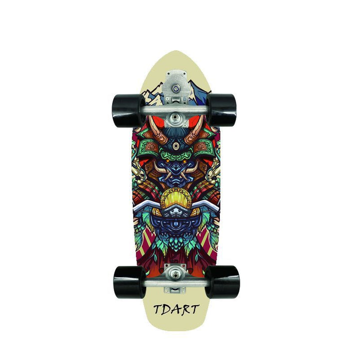 Retro-Inspired Mini Cruiser Skateboard Bowlift