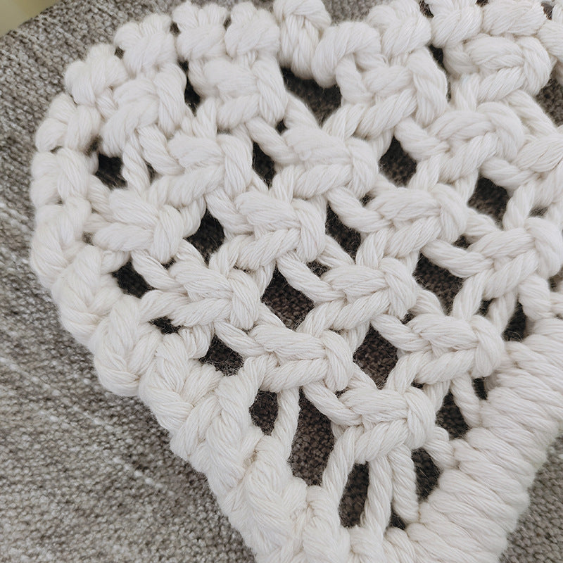 Macrame Heart Wall Hanging