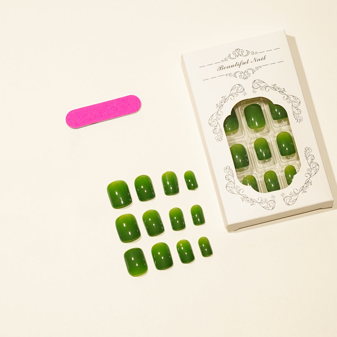 Glossy Press-On Nail Tips Collection Bowlift