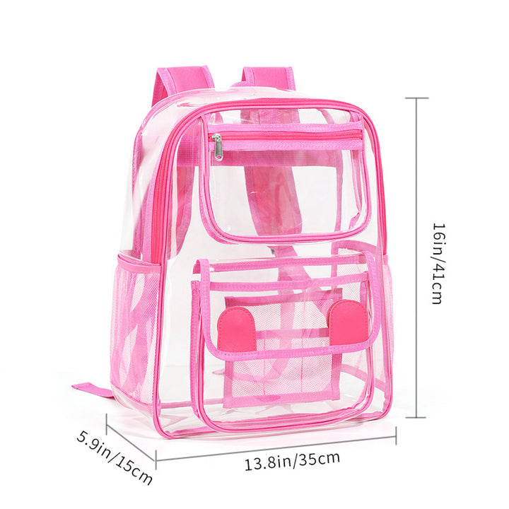 Transparent School Backpack Bowlift