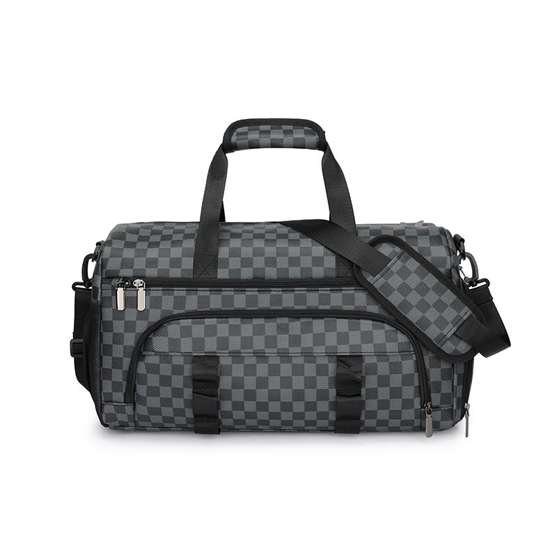 Woven Fabric Travel Duffle Bag Bowlift