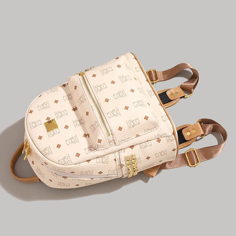 Stylish Character-Printed Backpack Bowlift