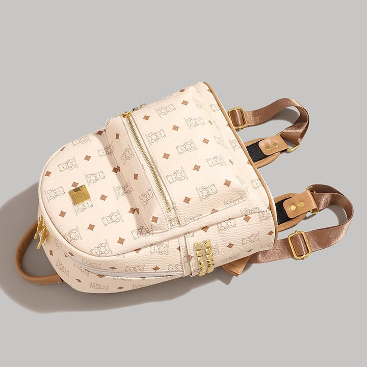 Stylish Character-Printed Backpack Bowlift