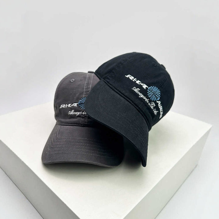 Unisex Adjustable Vintage Cap Bowlift
