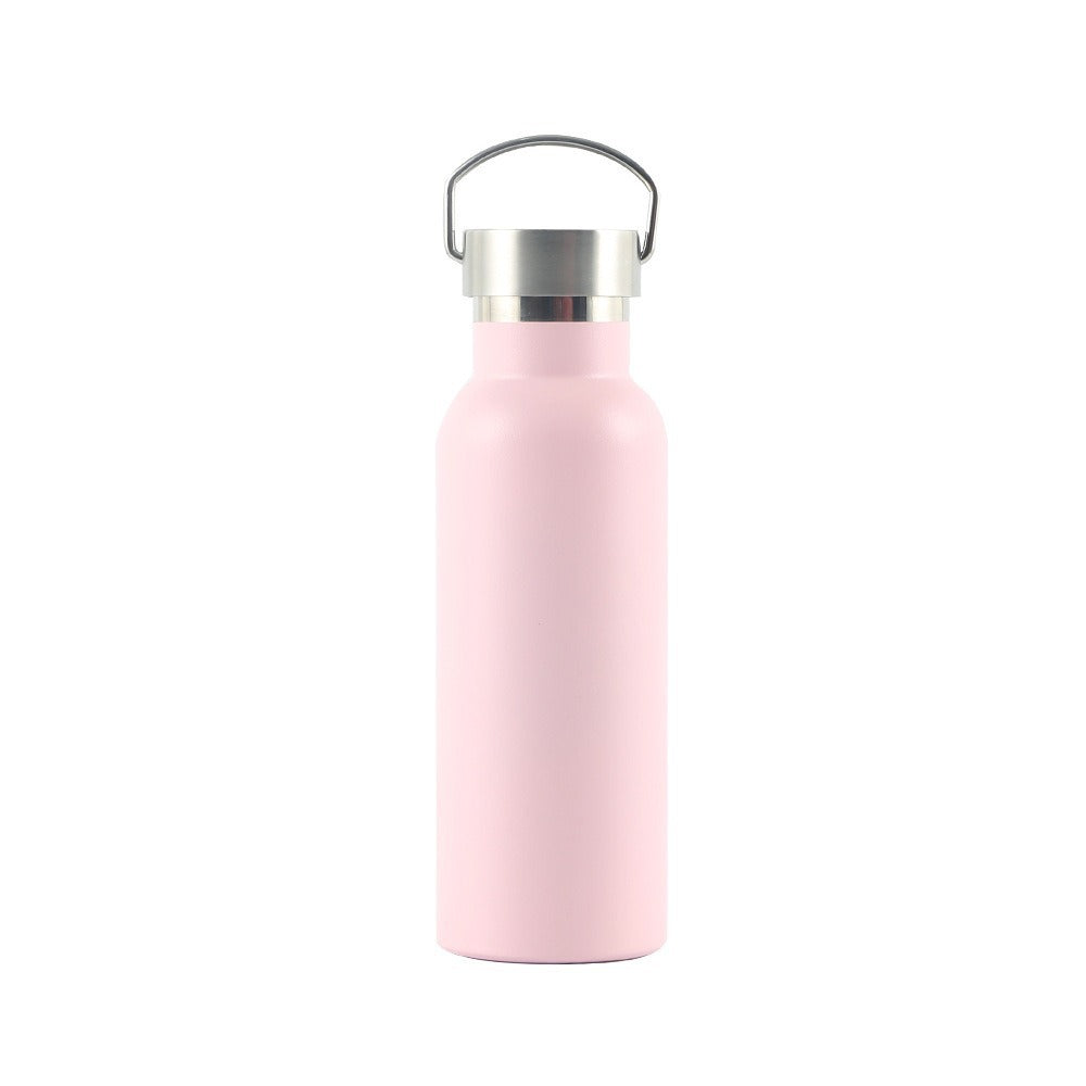 Women's high-quality thermos bottle with practical carrying handle Bowlift