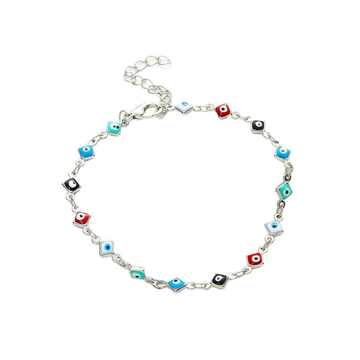 Multi-Colored Evil Eye Bracelet Bowlift