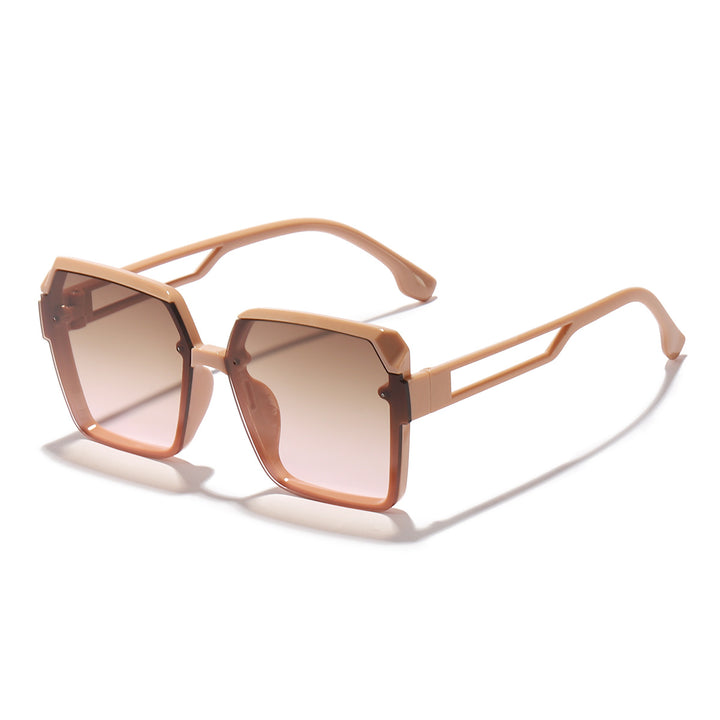 Women's oversized sunglasses with trendy, transparent design Bowlift
