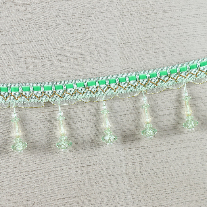 Decorative lace trim with pearls Bowlift